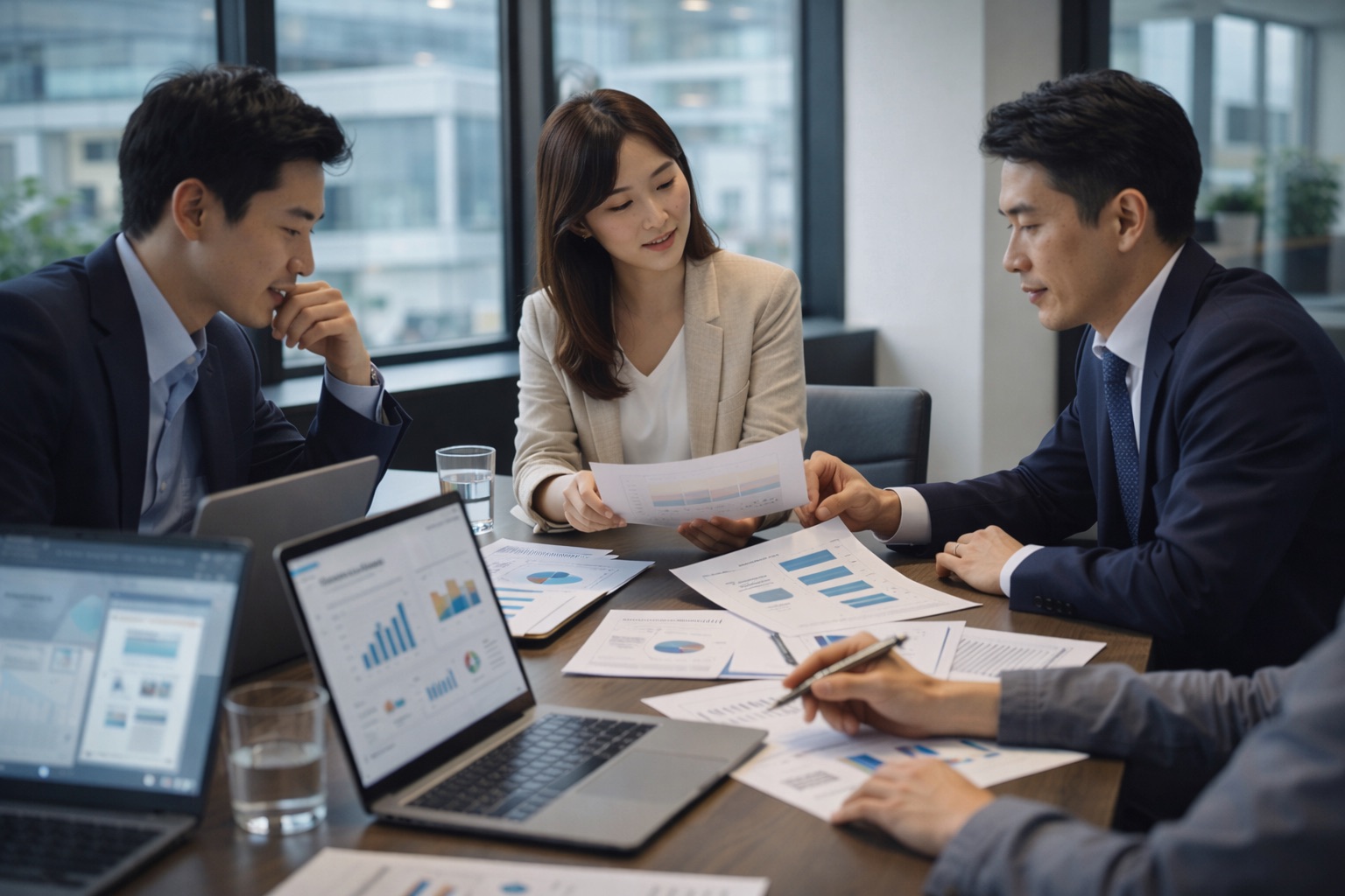 採用支援の様子