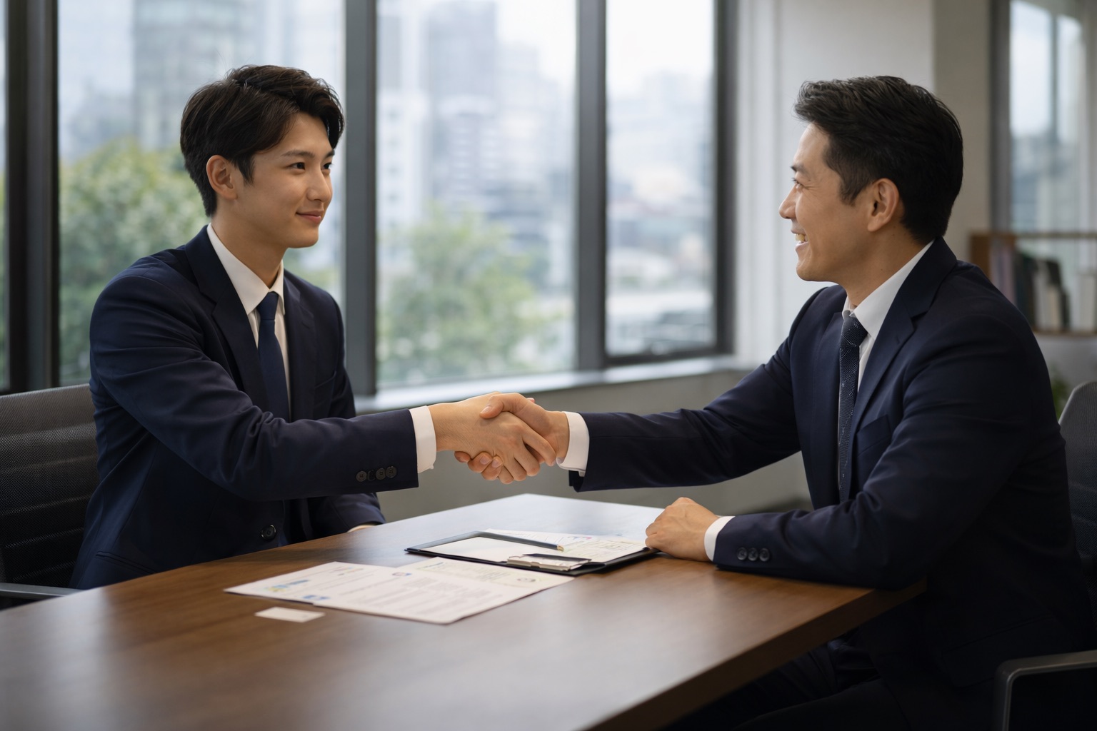 新卒支援の様子